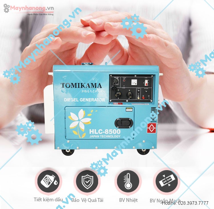 Tomikama HLC 8500 tích hợp nhiều chức năng bảo vệ