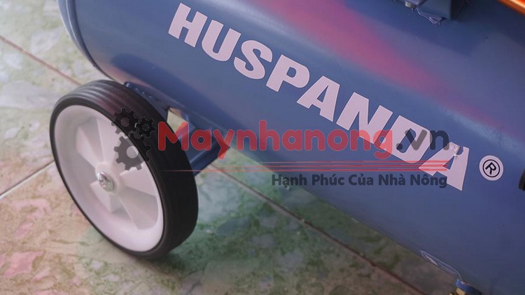 Bánh xe cao su máy nén khí mini Huspanda HCD-1350