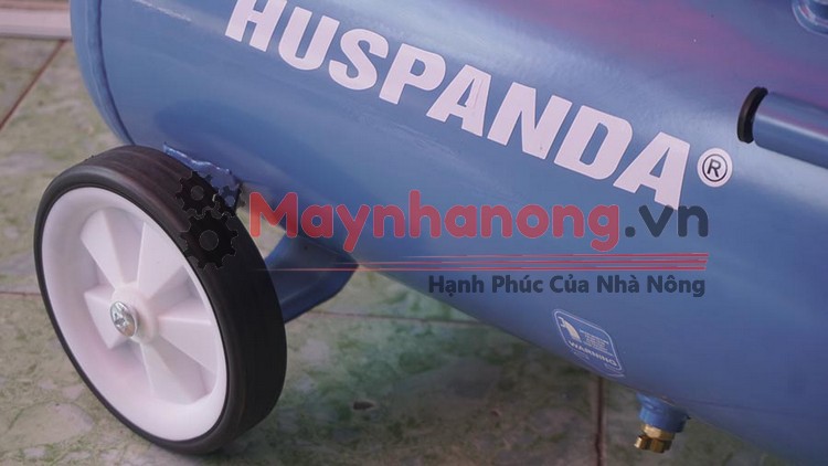Bánh xe cao su máy nén khí mini Huspanda HCD-950