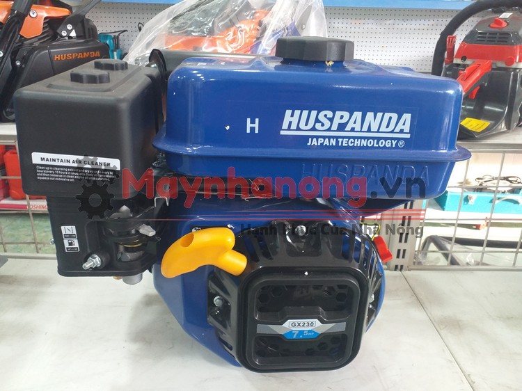 Động cơ xăng huspanda 7.5HP GX230 chính hãng