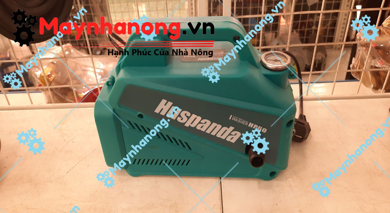 Máy rửa xe Huspanda HP60 sử dụng mô tơ chổi than giúp máy sử dụng liên tục được 1 giờ
