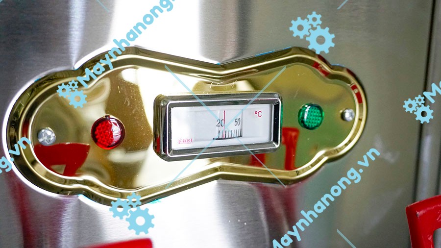 Đồng hồ đo nhiệt độ nước trên bình nấu nước