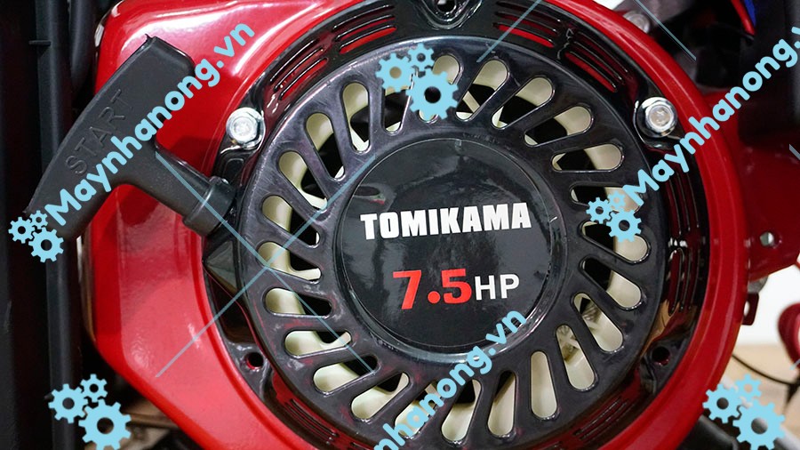 Động cơ có công suất lên đến 7.5HP của máy phát điện Tomikama 4500S