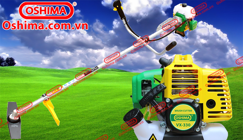 máy cắt cỏ oshima vx 330