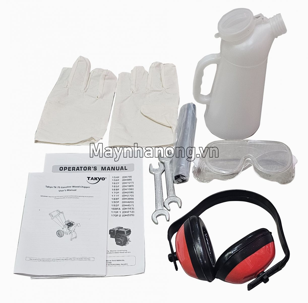 Linh phụ kiện máy băm cành cây Takyo TK 75