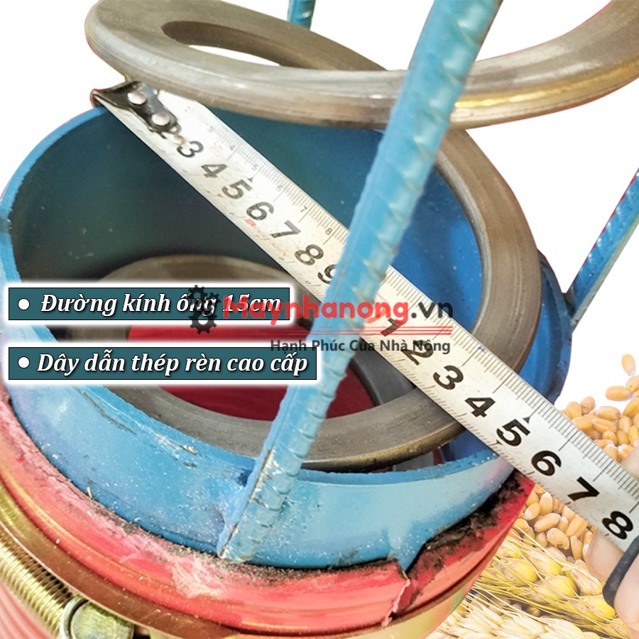 Lò xo thép tải nguyên liệu dầy 6mm của máy Kawasaki VMH5500