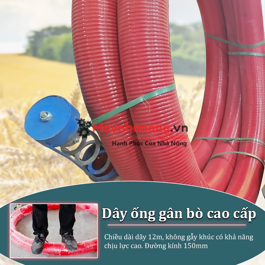 Ống dây gân bò của máy hút nông sản Kawasaki VMH5500