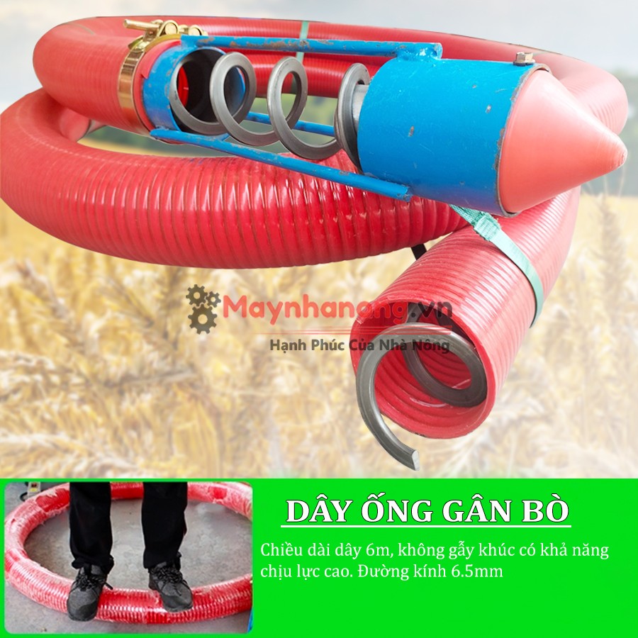 Ống dây gân bò của máy hút nông sản Kawasaki VMH3000