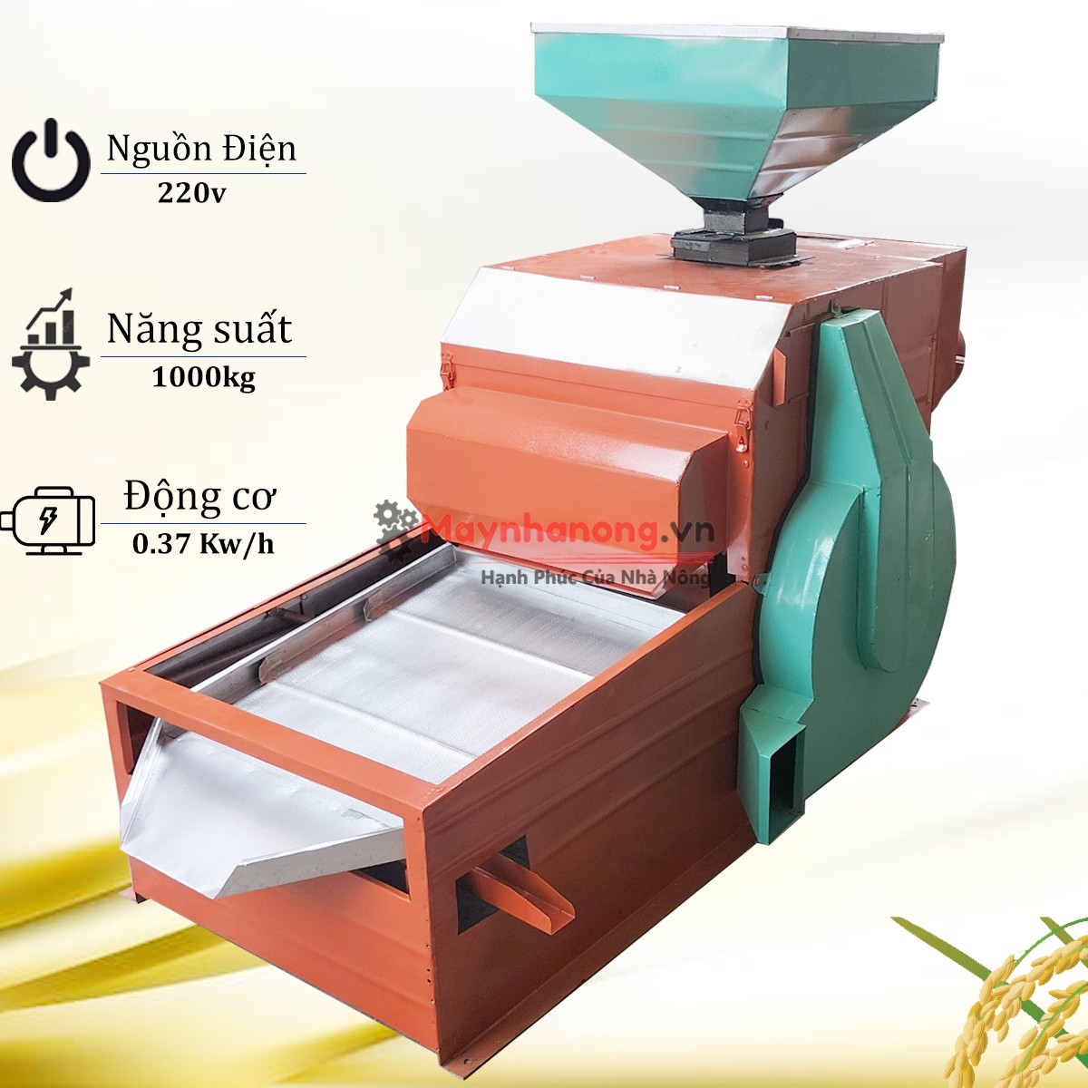 Năng suất hoạt động máy lọc sạn Takyo TK 1000