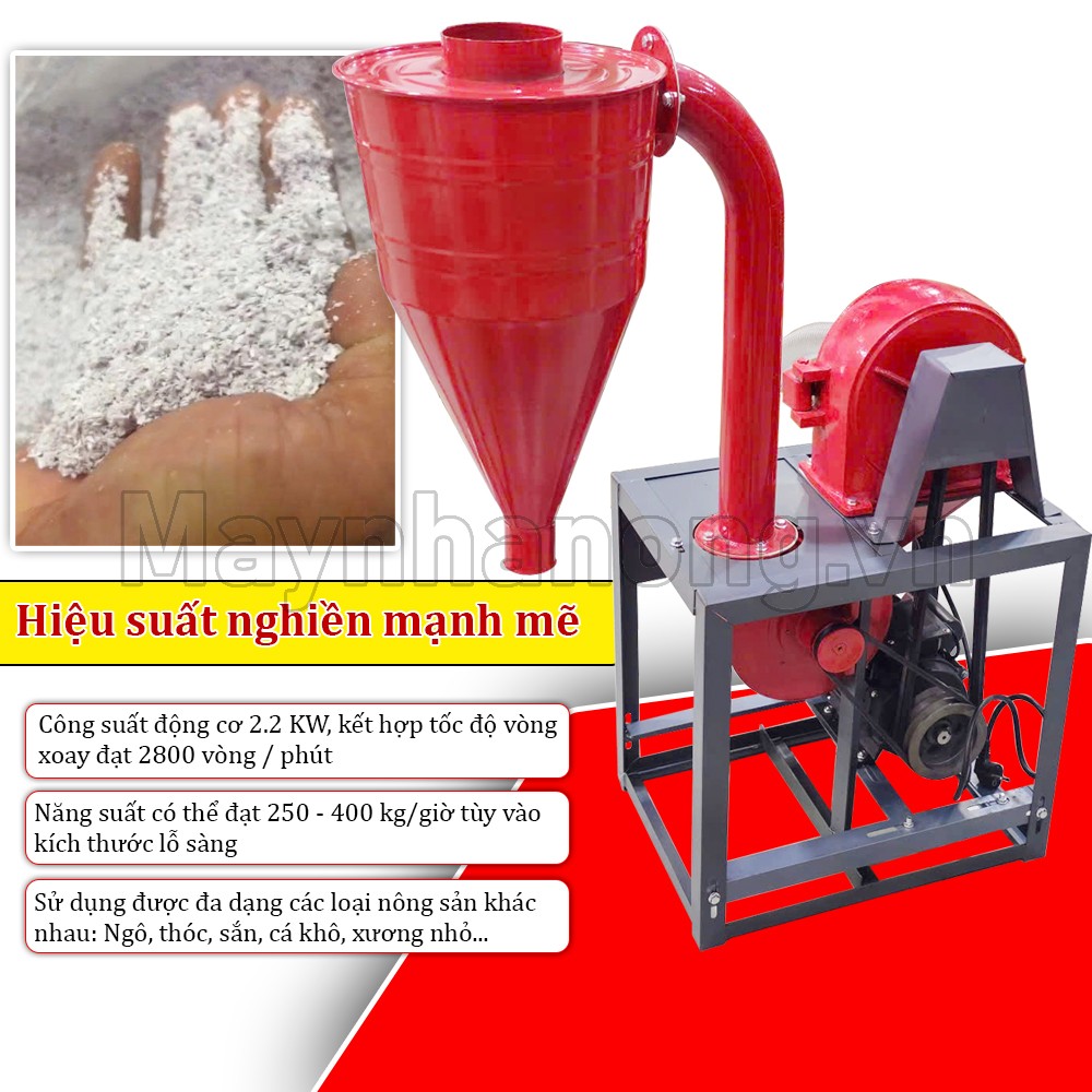 Ưu điểm nổi bật của máy nghiền nông sản Takyo TK 010