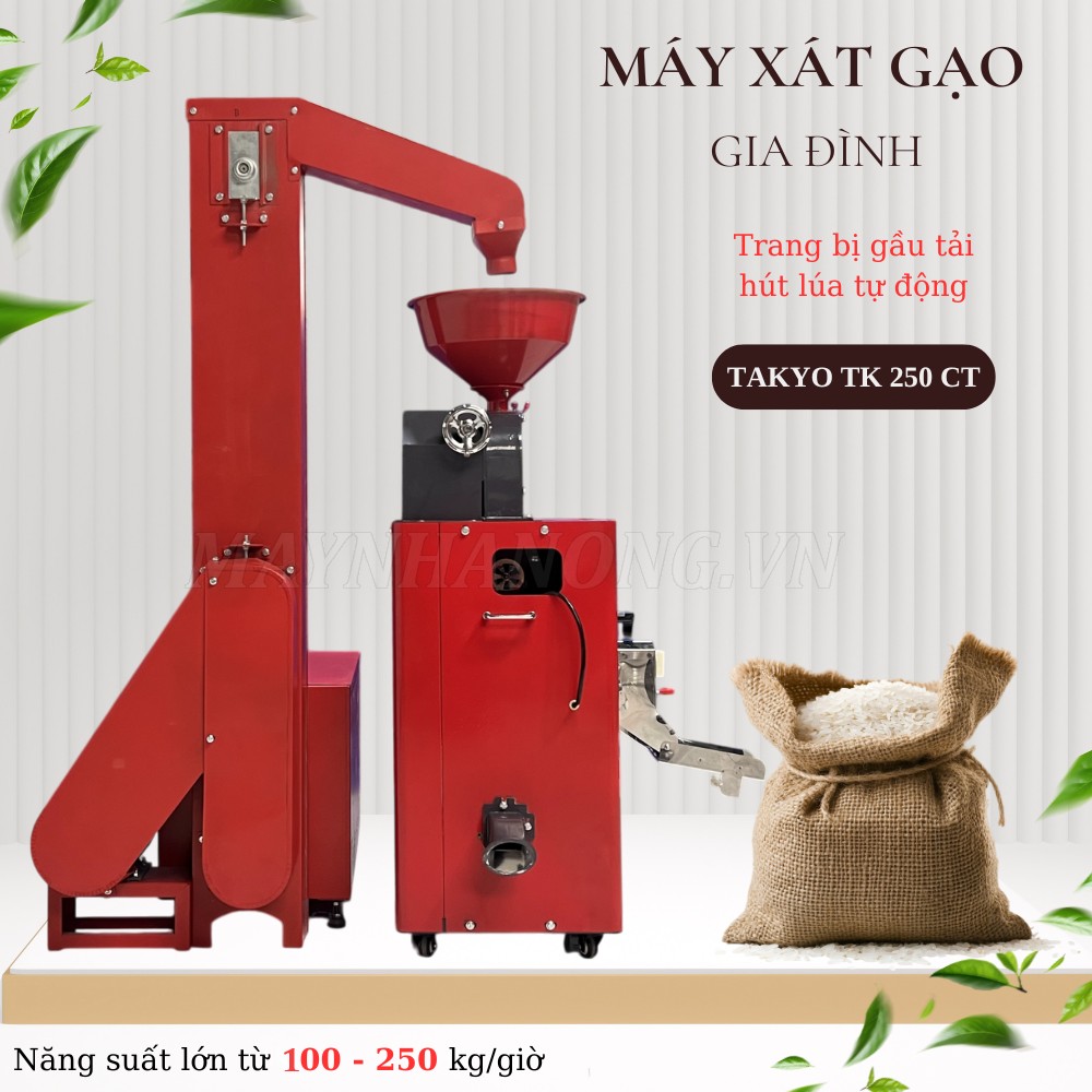 Máy xát gạo Takyo TK 250 CT chính hãng