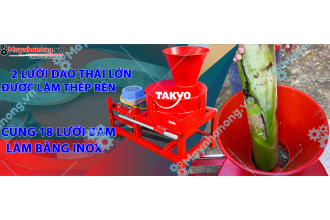 Top những dòng máy băm thái chuối chất lượng của TAKYO